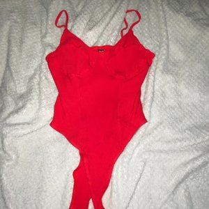 Red Bodysuit